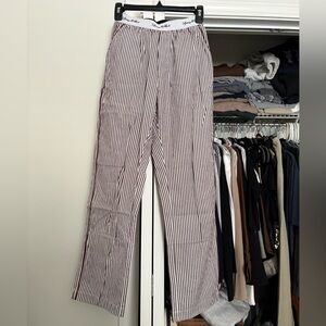 Sporty & Rich Striped Women's Pants